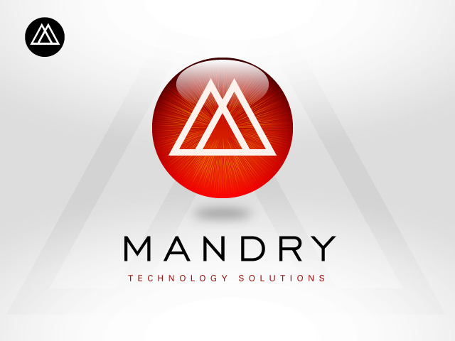 Mandry logo design