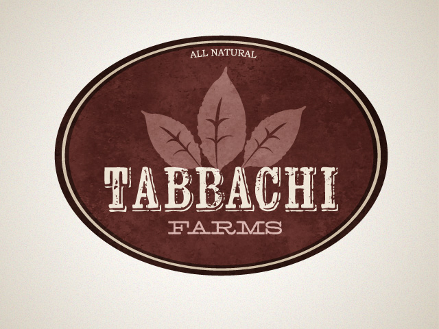 Tabbachi Farms logo design
